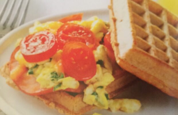 Breakfast or Lunch Waffle Sandwiches