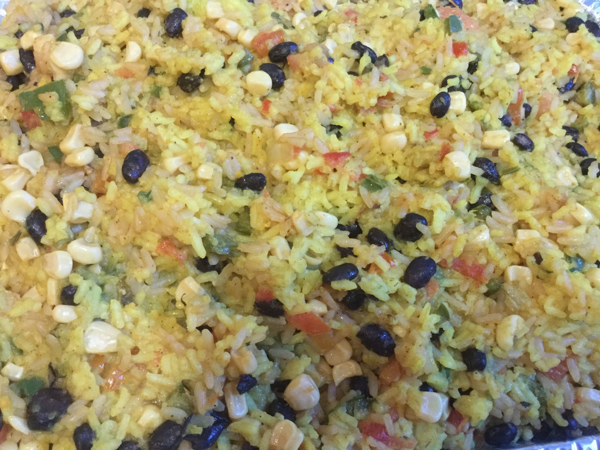 Spicy Spanish Rice, Beans and Corn Medley!