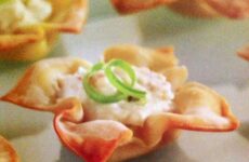 Toasty Baked Crab Rangoon!