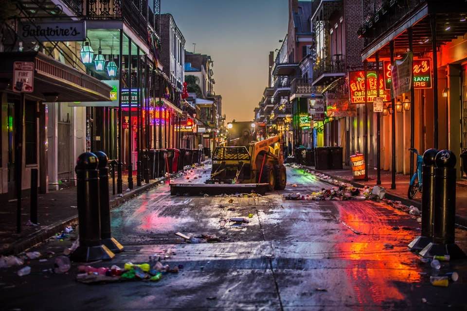 Festival is done! Clean up time!