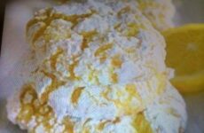 LEMONY CRINKLE COOKIES!