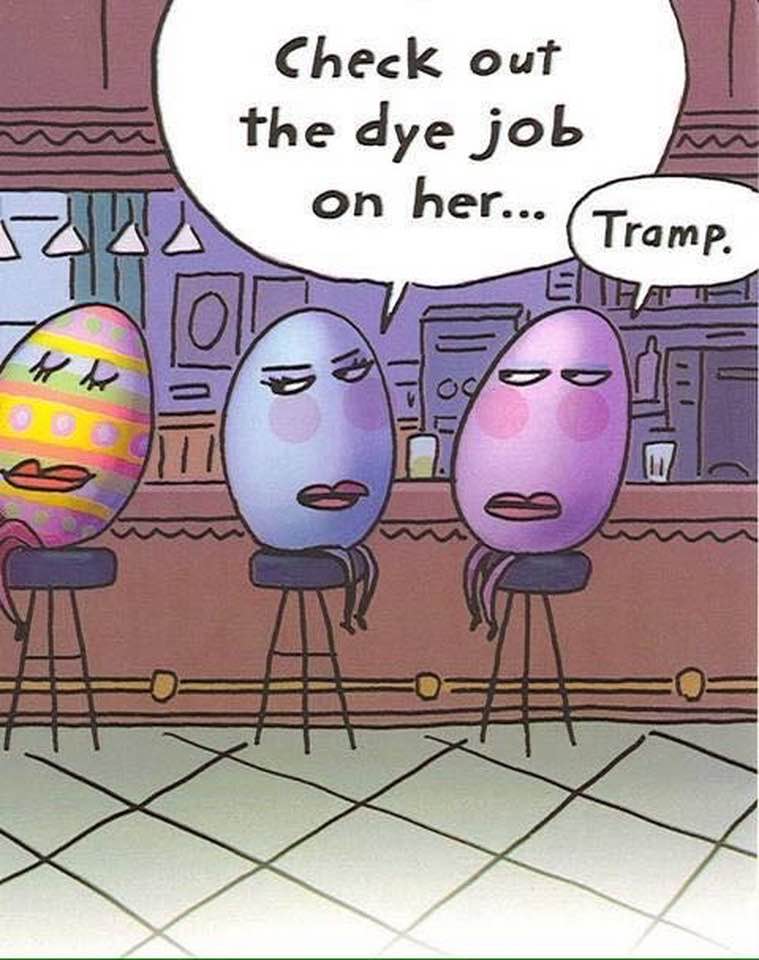 Easter Décor and a little funny!