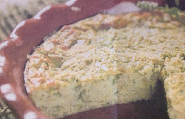 CRUSTLESS ZUCCHINI PIE