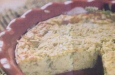 CRUSTLESS ZUCCHINI PIE