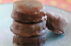FROZEN CHOCOLATE COVERED BANANA ROUNDS