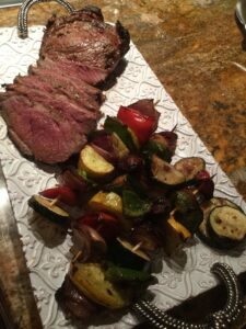 ROSEMARY/MUSTARD GLAZED BONELESS LEG OF LAMB