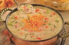 LUSCIOUS HAM AND CHEDDAR CHEESE SOUP