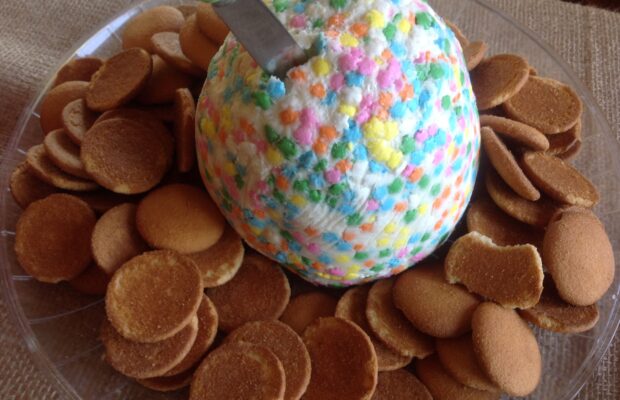 NICOLE'S SWEET EASTER CREAM CHEESE BALL
