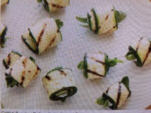 GRILLED STUFFED ZUCCHINI ROLLS