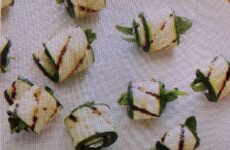 GRILLED STUFFED ZUCCHINI ROLLS