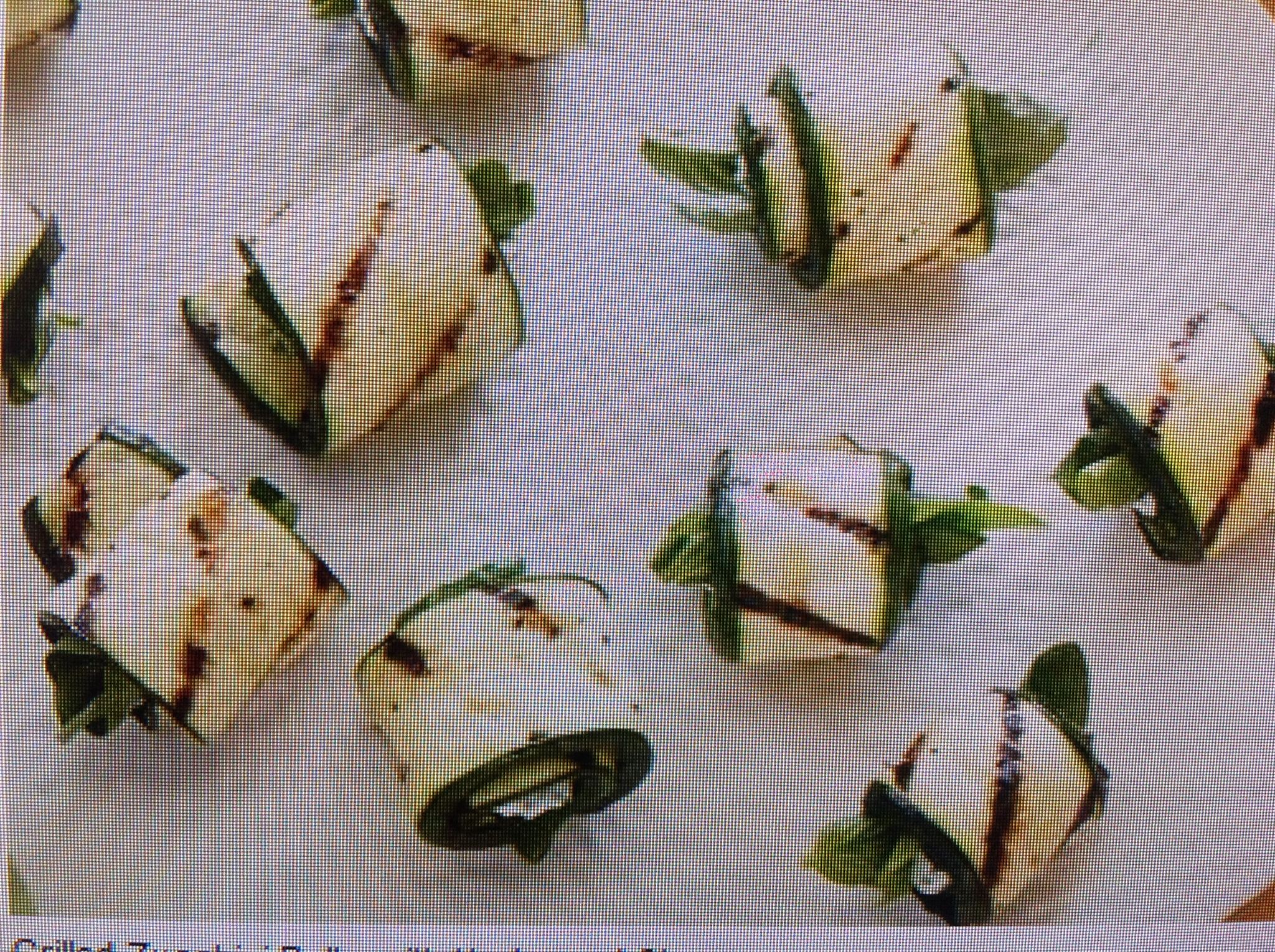 GRILLED STUFFED ZUCCHINI ROLLS