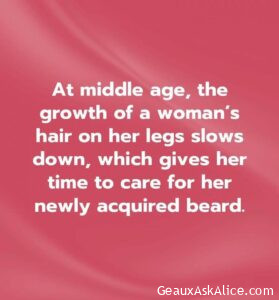 Middle age....