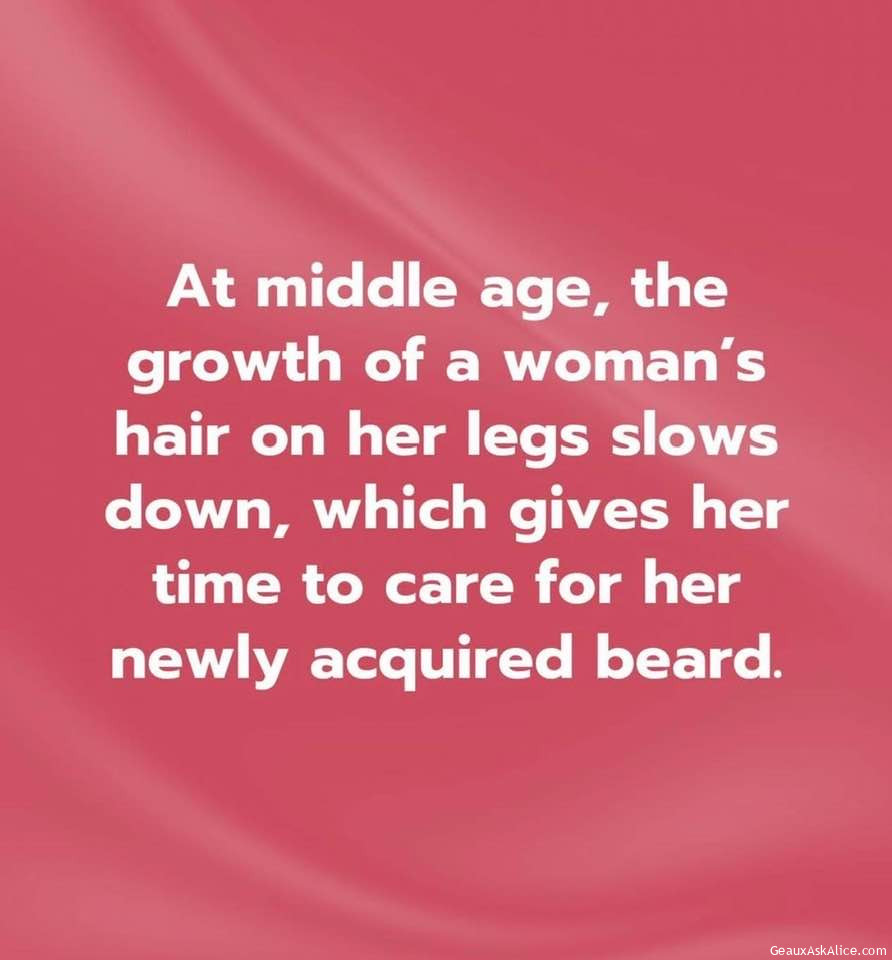 Middle age....