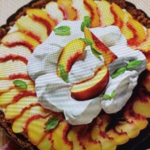 PEACHY ICEBOX PIE