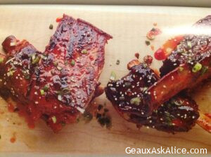 PEPPER-JELLY GLAZED RIBS