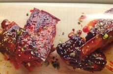 PEPPER-JELLY GLAZED RIBS