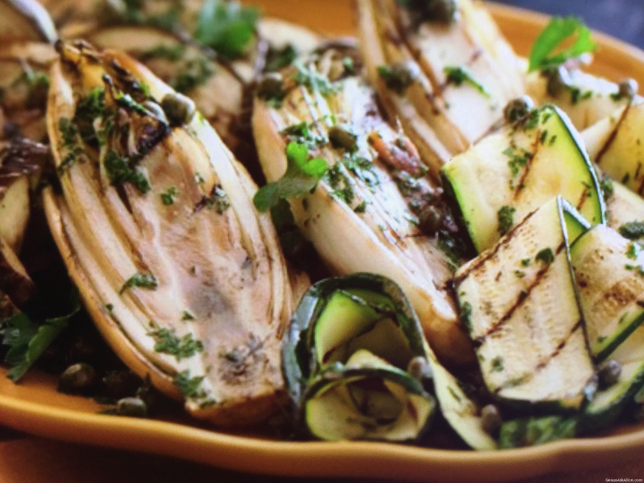 GRILLED FRESH GARDEN VEGGIES
