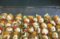 SCRUMPTIOUS ZUCCHINI BOATS