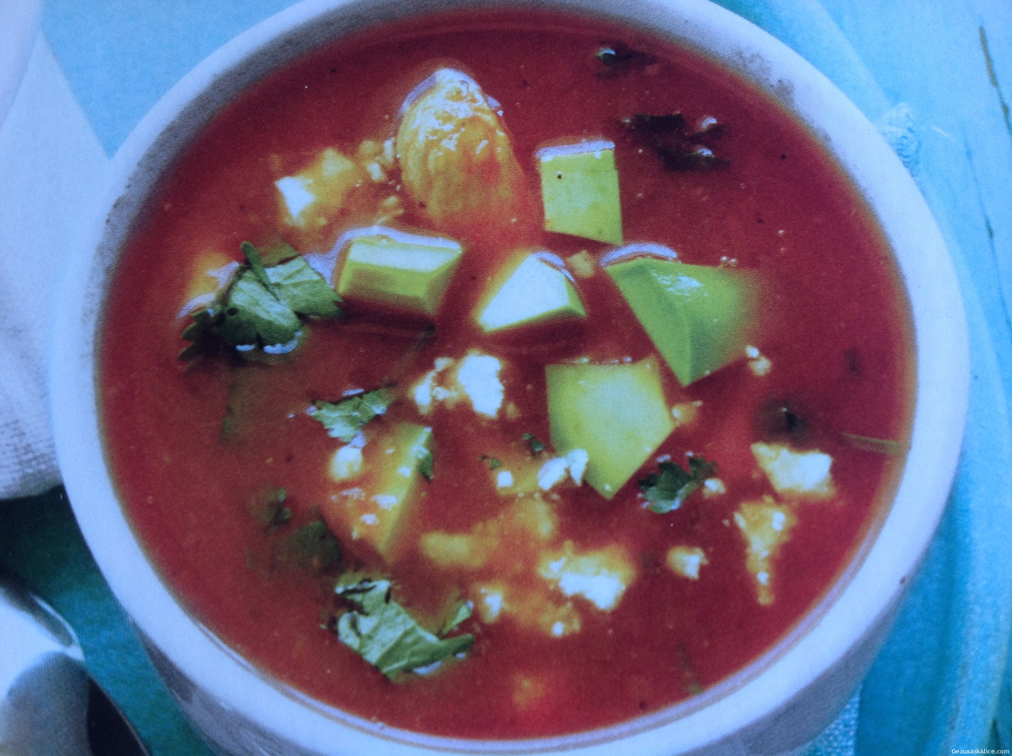 MEXICAN TOMATO SOUP