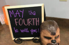 May the 4th be with you....