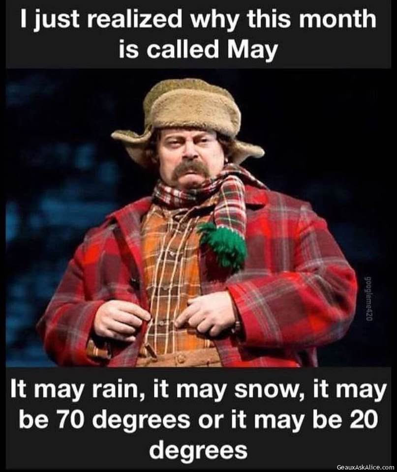 Why this month is called May...