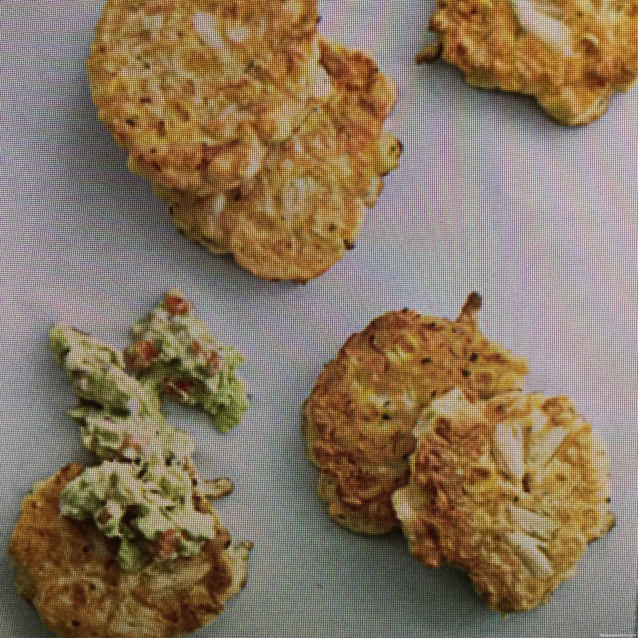 MEXICAN CORN AND CRAB FRITTERS