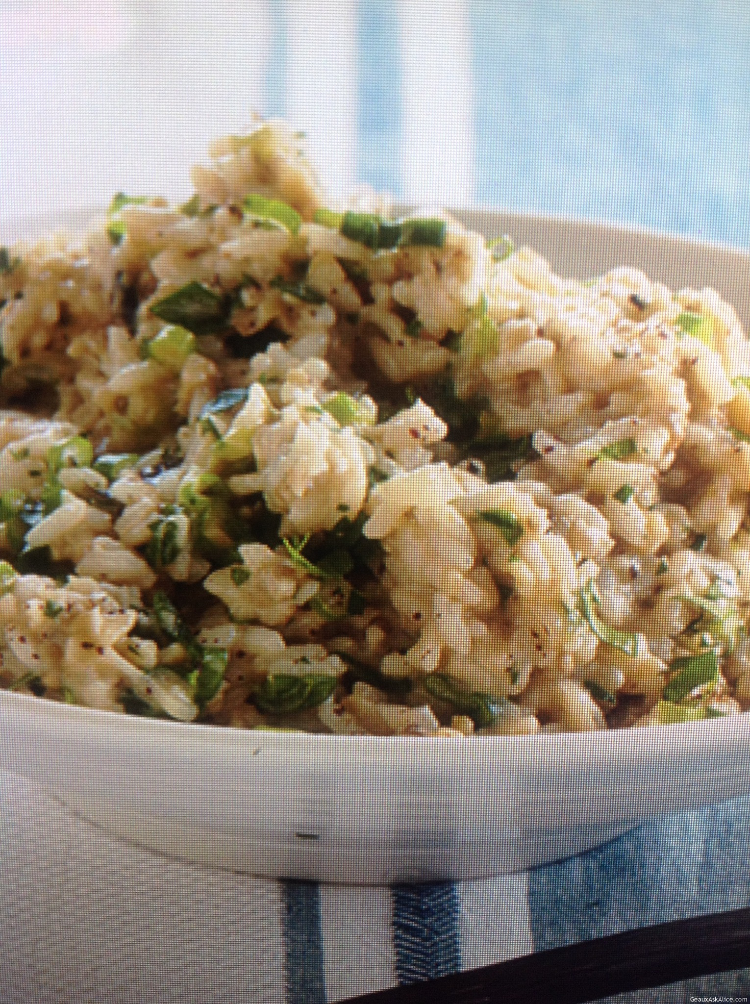 GRILLED EGGPLANT RISOTTO