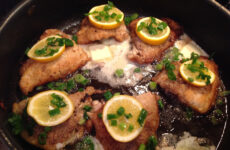 PAN-FRIED SPECKLED TROUT WITH BROWN BUTTER
