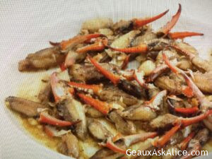 EASY MARINATED CRAB CLAWS