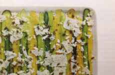 TANTALIZING SHAVED SQUASH DISH