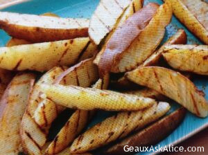 "OLE-BAY SEASONING" GRILLED STEAK FRIES