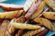 "OLE-BAY SEASONING" GRILLED STEAK FRIES