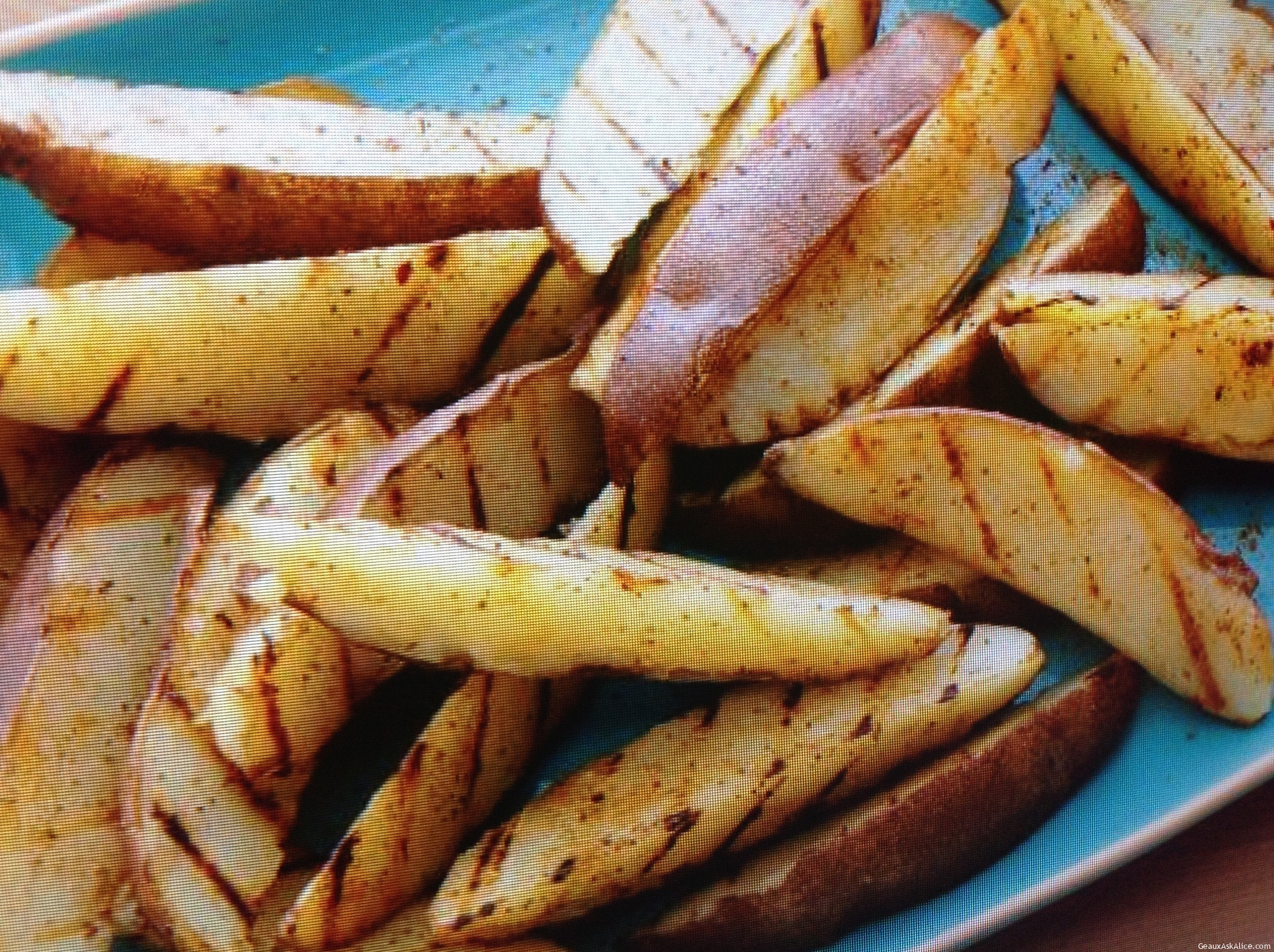 "OLE-BAY SEASONING" GRILLED STEAK FRIES