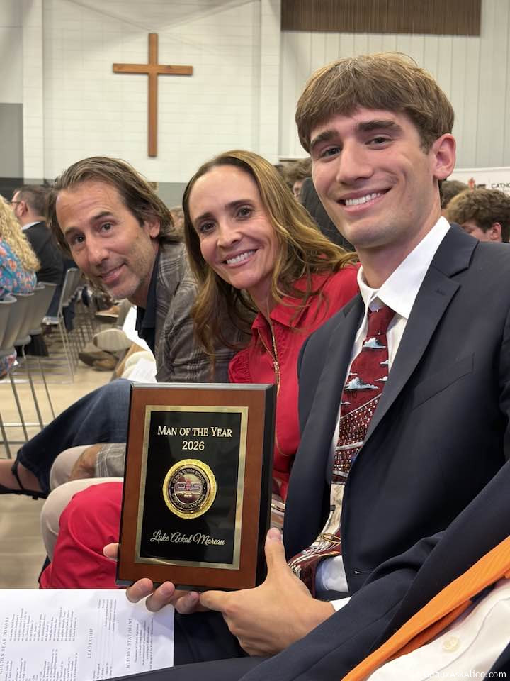 Congrats to our Grand Peep Luke! Definitely “Man of the Year”! Love u Lukie!