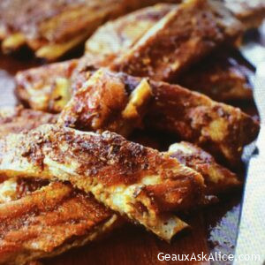 TUSCAN-STYLE BALSAMIC GLAZED SPARERIBS