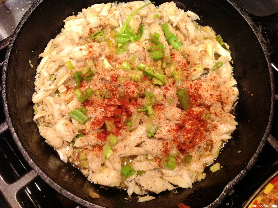 Pat's Favorite Crabmeat Saute