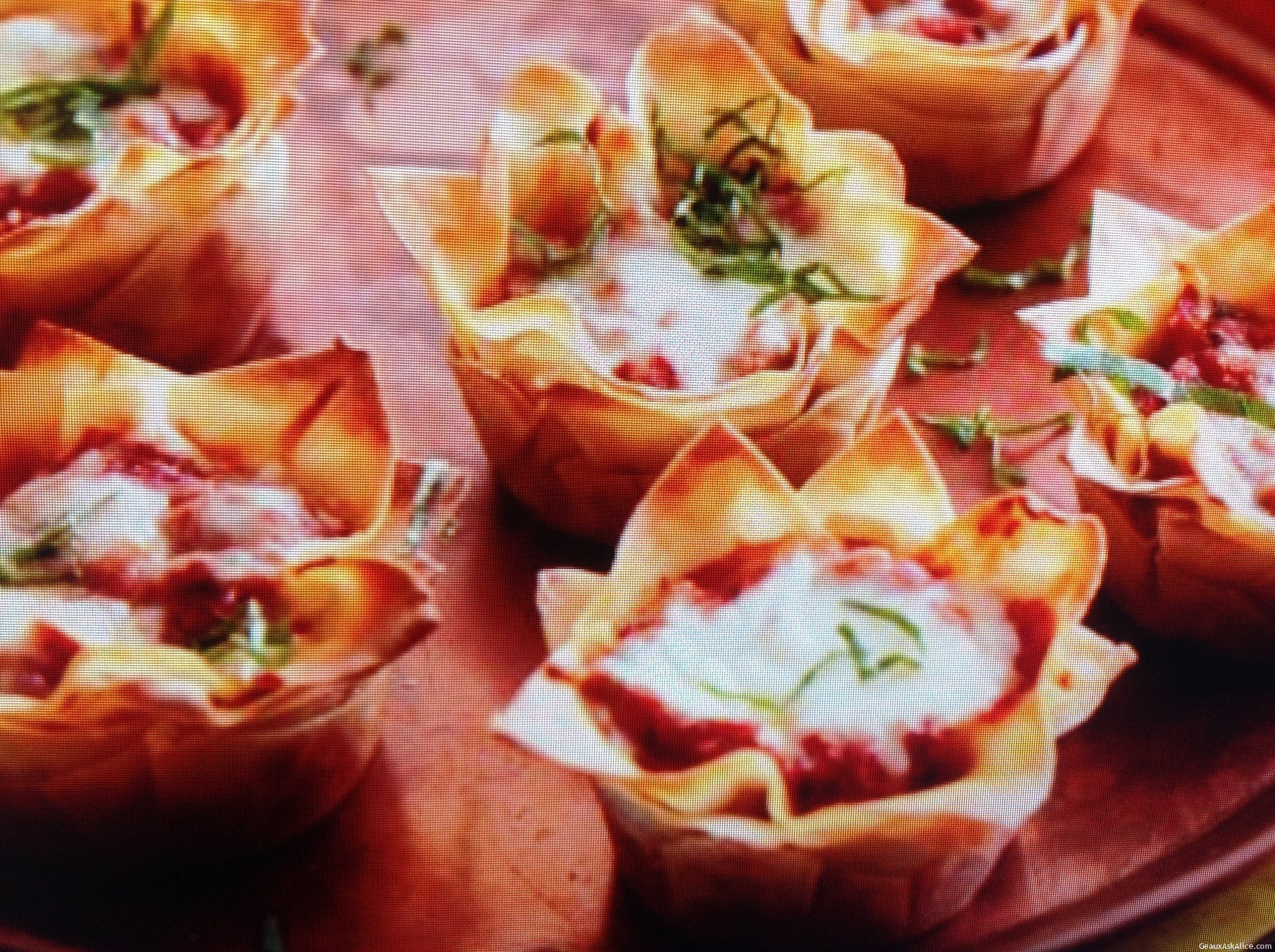 Unique Lasagna Cupcakes