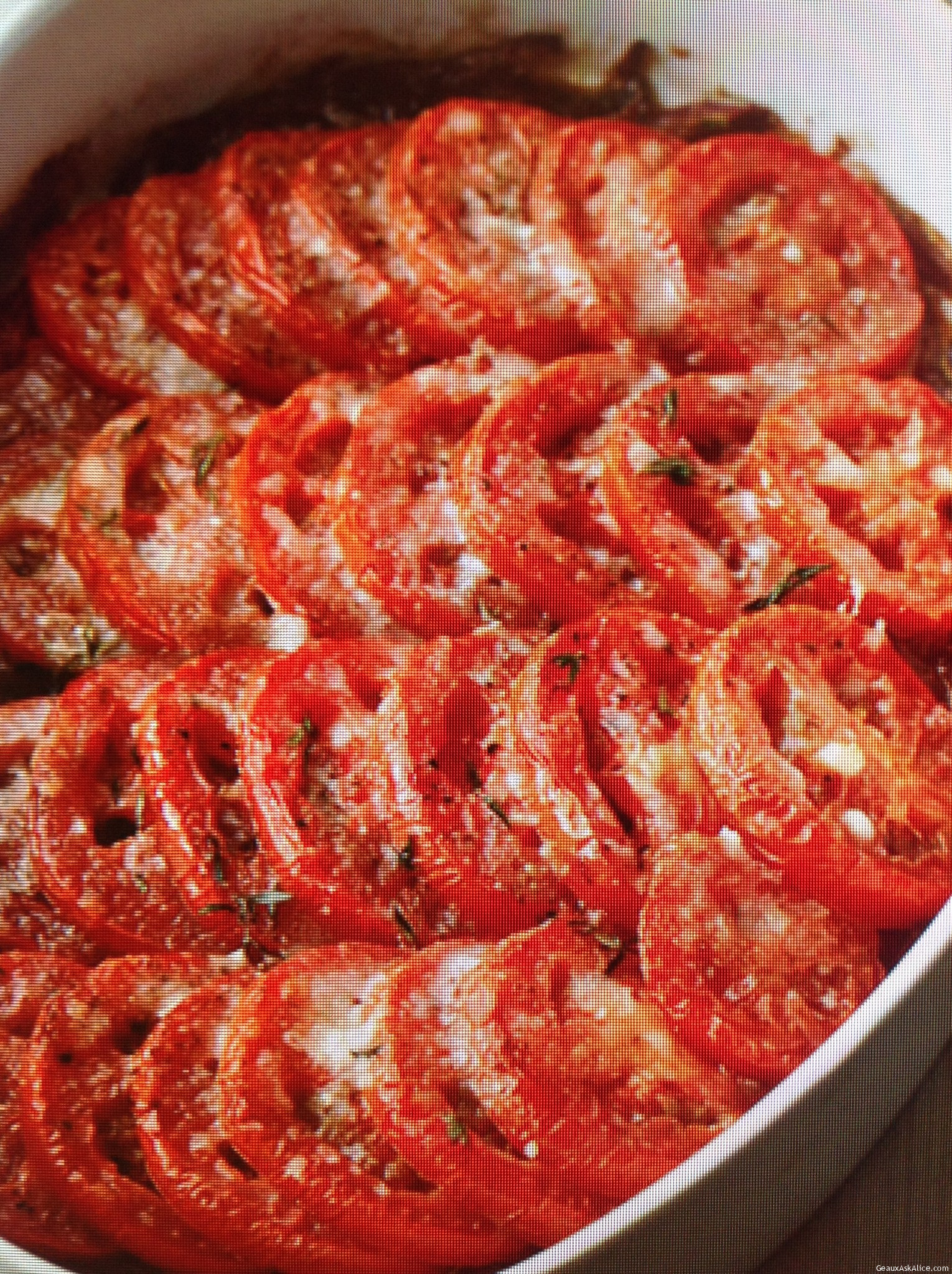 Creole Tomato Gratin