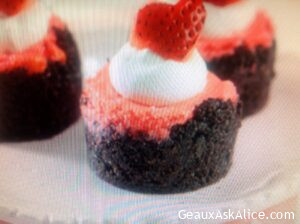 Delicate Mini Berry Cheesecakes