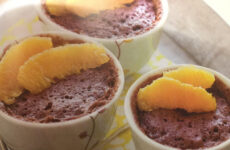 Orange-Chocolate Mug Cake