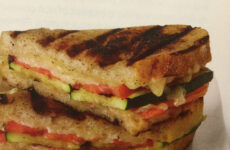 Toasty Grilled Zucchini/Cheese Sandwiches