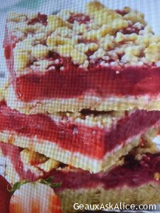 Sweet and Tangy Strawberry Lime Bars