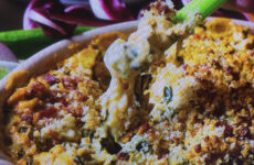 Favorite Buffalo and Spinach-Artichoke Dip