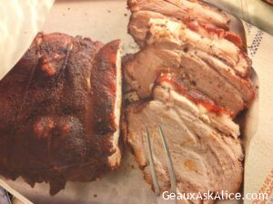 Slow-Roasted Pork Leg Cochon-de-Lait Style