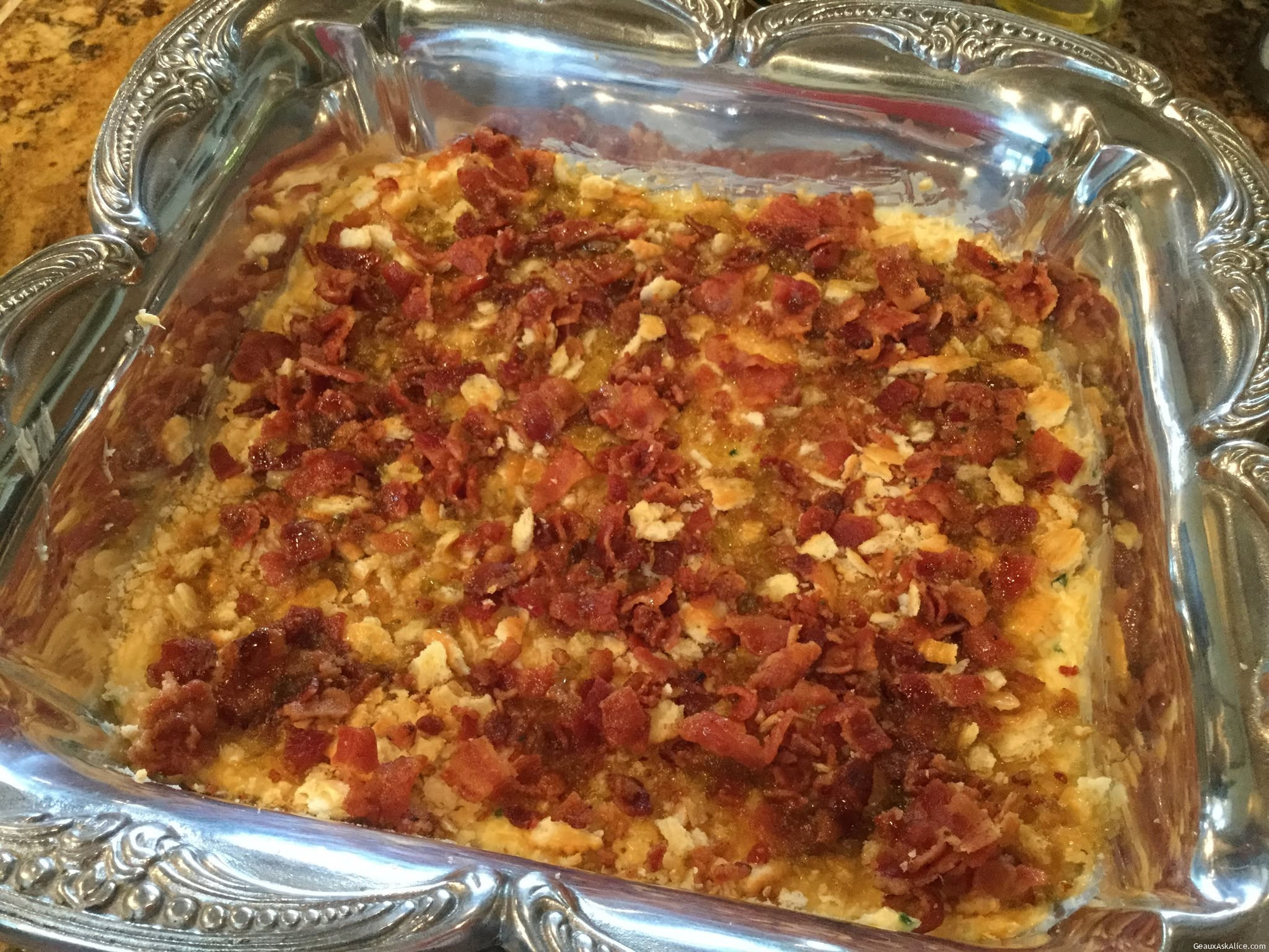 Allison's Fabulous Baked Bacon Cheese Dip