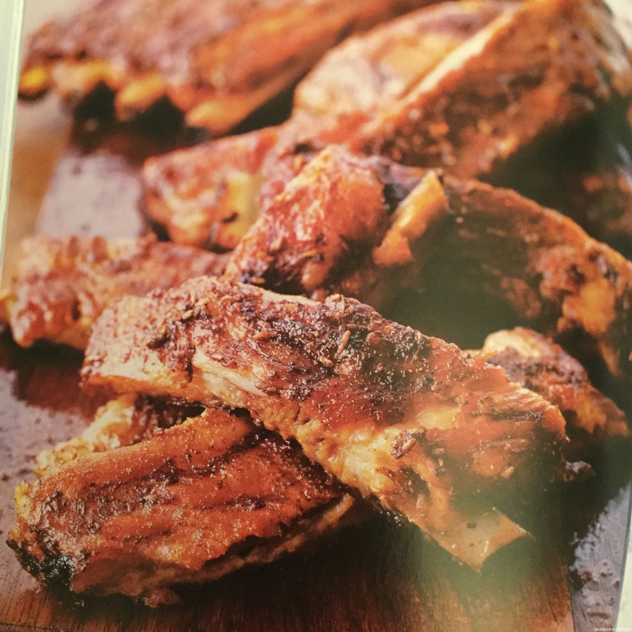 Balsamic Glazed Tuscan Spareribs