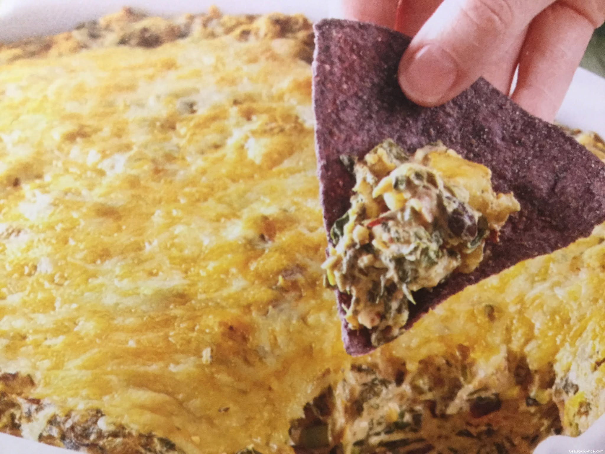 Smoky Mexican Spinach Dip