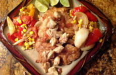 Pan Saute Red Snapper Topped with Crabmeat Saute