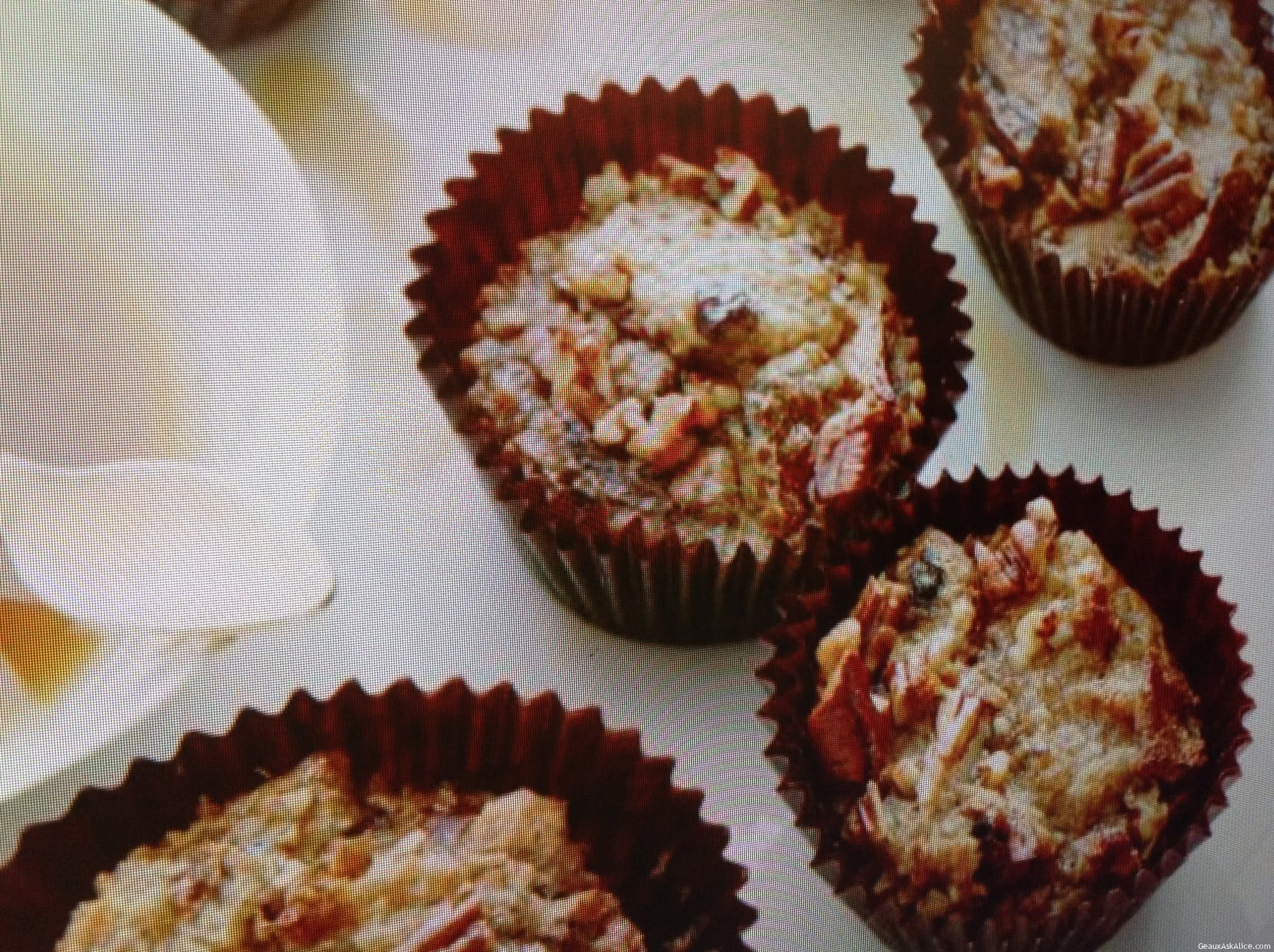 Bread Pudding Cups with Bourbon Sauce