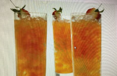 Tangy Lemony Strawberry Mojitos